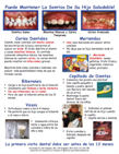 Infant Oral Health Poster - Spanish